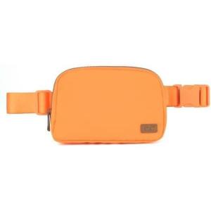imageCC Belt Bag for Women Crossbody Fanny Pack with Adjustable Strap  Fashion Waist Pack Gifts BG4253 Whiteorange
