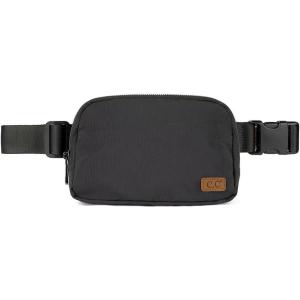 imageCC Belt Bag for Women Fanny Pack Crossbody Bags for Women Fashion Waist Packs with Adjustable Strap Gifts for Women BG4253 blackblack