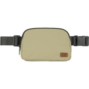 imageCC Belt Bag for Women Fanny Pack Crossbody Bags for Women Fashion Waist Packs with Adjustable Strap Gifts for Women BG4253 blackkhaki