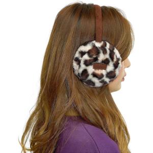 imageCC Exclusives Tartan Check Earmuff with Faux FurEM2339EM3661Beigeleopard