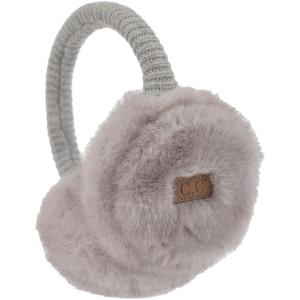 imageCC Faux Mink Fur with Knitted EarmuffGrey