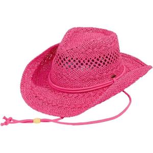imageCC Kids Cowboy HatAdjustable Chin Straphot Pink