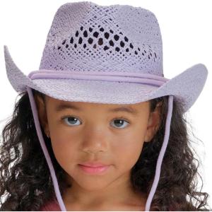 imageCC Kids Cowboy HatAdjustable Chin Straplavender