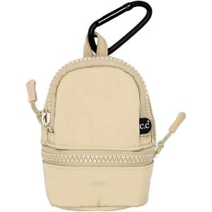 imageCC Mini Detachable Sling Backpack Keychain  MultiColorBeige