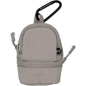 imageCC Mini Detachable Sling Backpack Keychain  MultiColorGrey