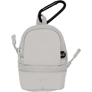 imageCC Mini Detachable Sling Backpack Keychain  MultiColorLt Grey