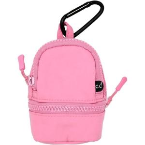 imageCC Mini Detachable Sling Backpack Keychain  MultiColorPink