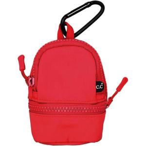 imageCC Mini Detachable Sling Backpack Keychain  MultiColorRed
