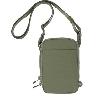 imageCC Mini Sling Crossbody Belt Bag  MultiColor 100 Nylon Lightweight Small PouchOlive