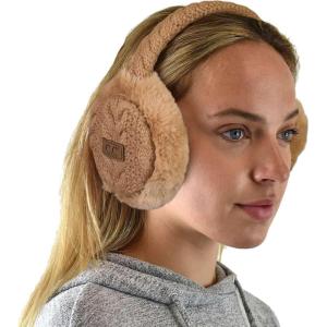 imageCC Soft Winter Warm Adjustable Headband Ear Warmer EarmuffsCamel
