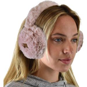 imageCC Soft Winter Warm Adjustable Headband Ear Warmer EarmuffsFurry Rose