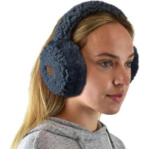 imageCC Soft Winter Warm Adjustable Headband Ear Warmer EarmuffsSherpa Gray