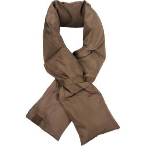 imageCC Unisex Soft Slim Warm Insulating Quilted Puffer Scarf NeckwarmerCoffee
