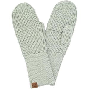 imageCC Waffle Knit Mittens For Women  Acrylic Stretchable Soft Warm Knit Cold weather Winter GlovesConvertible  Sage