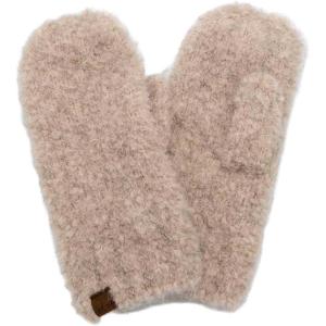 imageCC Winter Warm EcoFriendly Recycled Yarn MittensBeige