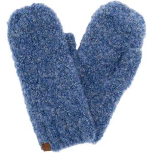 imageCC Winter Warm EcoFriendly Recycled Yarn MittensBlue