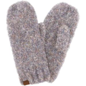 imageCC Winter Warm EcoFriendly Recycled Yarn MittensLight Gray