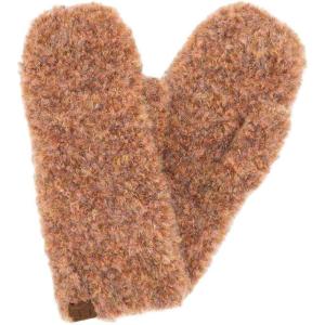 imageCC Winter Warm EcoFriendly Recycled Yarn MittensRust