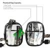 imageCC Belt Bag for Women Sling Bag Crossbody Bags with Adjustable Strap for WomenAztec  Black