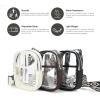imageCC Belt Bag for Women Sling Bag Crossbody Bags with Adjustable Strap for WomenAztec  Black