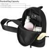 imageCC Belt Bag for Women Sling Bag Crossbody Bags with Adjustable Strap for WomenBackpack  Black