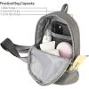 imageCC Belt Bag for Women Sling Bag Crossbody Bags with Adjustable Strap for WomenBackpack  Grey
