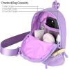 imageCC Belt Bag for Women Sling Bag Crossbody Bags with Adjustable Strap for WomenBackpack  Lavender