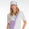 imageCC Belt Bag for Women Sling Bag Crossbody Bags with Adjustable Strap for WomenBackpack  Lavender