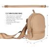 imageCC Belt Bag for Women Sling Bag Crossbody Bags with Adjustable Strap for WomenBackpack  Taupe