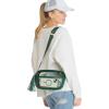 imageCC Belt Bag for Women Sling Bag Crossbody Bags with Adjustable Strap for WomenClear  Green