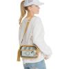 imageCC Belt Bag for Women Sling Bag Crossbody Bags with Adjustable Strap for WomenClear  Mustard