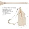 imageCC Belt Bag for Women Sling Bag Crossbody Bags with Adjustable Strap for WomenCrossbody  Beige