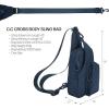 imageCC Belt Bag for Women Sling Bag Crossbody Bags with Adjustable Strap for WomenCrossbody  Navy