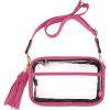 Clear - Hot Pink