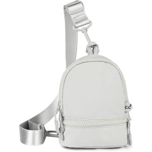 imageCC Belt Bag for Women Sling Bag Crossbody Bags with Adjustable Strap for WomenBackpack  Lt Grey