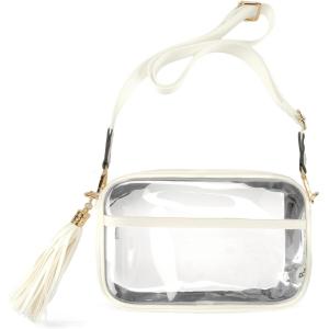imageCC Belt Bag for Women Sling Bag Crossbody Bags with Adjustable Strap for WomenClear  White