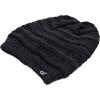imageCC Winter Oversized Beanie Hat with Fuzzy Lining  Thick Knit Thermal Beanie for Cold Weather Soft Warm Fleece Lined Cap2 Tone Black  Charcoal