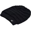 imageCC Winter Oversized Beanie Hat with Fuzzy Lining  Thick Knit Thermal Beanie for Cold Weather Soft Warm Fleece Lined CapBlack