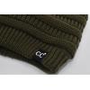 imageCC Winter Oversized Beanie Hat with Fuzzy Lining  Thick Knit Thermal Beanie for Cold Weather Soft Warm Fleece Lined CapDark Green