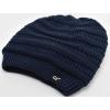 imageCC Winter Oversized Beanie Hat with Fuzzy Lining  Thick Knit Thermal Beanie for Cold Weather Soft Warm Fleece Lined CapNavy Blue