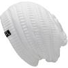 imageCC Winter Oversized Beanie Hat with Fuzzy Lining  Thick Knit Thermal Beanie for Cold Weather Soft Warm Fleece Lined CapWhite