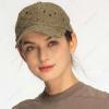 imageCC Ponycap Messy High Bun Ponytail Adjustable Mesh Trucker Baseball Cap HatCotton Eyelet  Beige