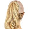 imageCC Ponycap Messy High Bun Ponytail Adjustable Mesh Trucker Baseball Cap HatCriss Cross Mesh Pink