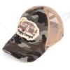 imageCC Ponycap Messy High Bun Ponytail Adjustable Mesh Trucker Baseball Cap HatCriss Cross Patch Happy Camper  Gray Camo