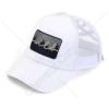 imageCC Ponycap Messy High Bun Ponytail Adjustable Mesh Trucker Baseball Cap HatCriss Cross Patch Wild  White