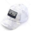 imageCC Ponycap Messy High Bun Ponytail Adjustable Mesh Trucker Baseball Cap HatCriss Cross Patch Wild  White Camo