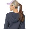 imageCC Ponycap Messy High Bun Ponytail Adjustable Mesh Trucker Baseball Cap HatDenimpurple