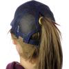 imageCC Ponycap Messy High Bun Ponytail Adjustable Mesh Trucker Baseball Cap HatNavy
