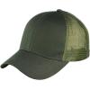 imageCC Ponycap Messy High Bun Ponytail Adjustable Mesh Trucker Baseball Cap HatOlive