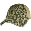 imageCC Ponycap Messy High Bun Ponytail Adjustable Mesh Trucker Baseball Cap HatStretch Leopard Sage